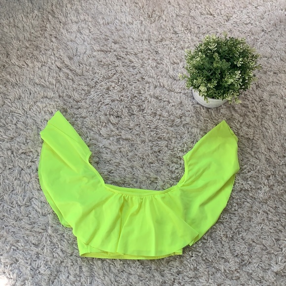 NWOT Off the Shoulder Bandeau Swimsuit Top - Picture 4 of 8